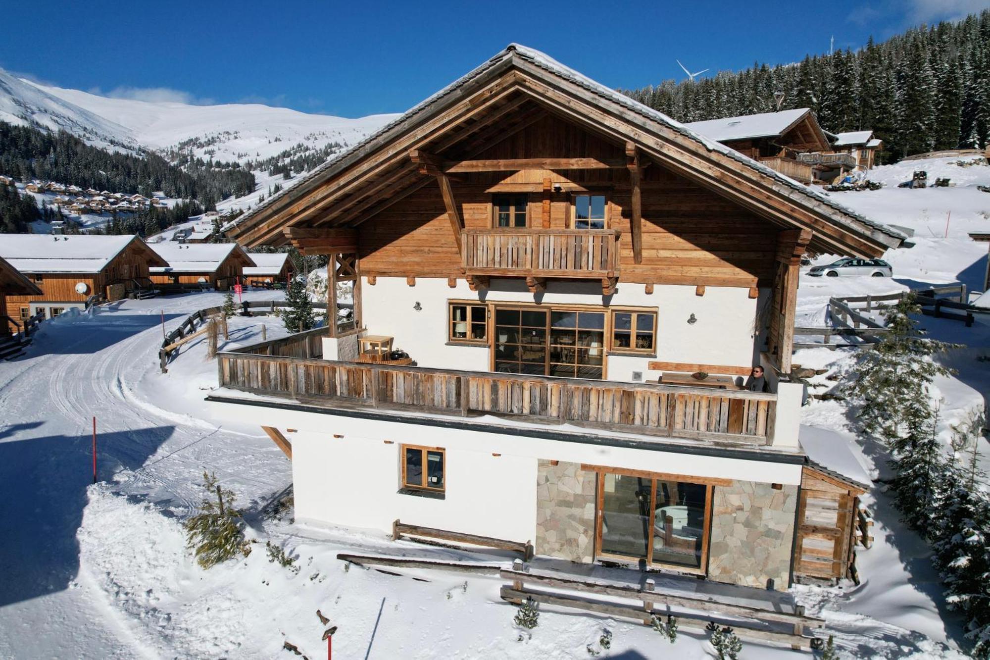 Almhaus Chalet Lachtal Oberwoelz Stadt Exterior photo